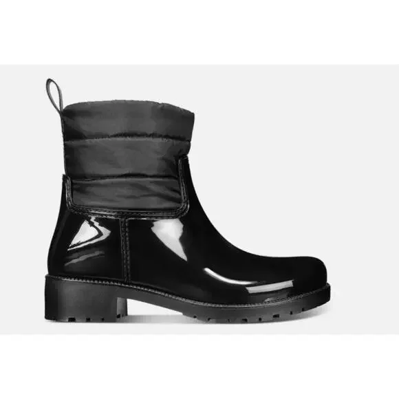 CHARTER CLUB Trudyy Rain Boots Black for Women sz.6M - Picture 3 of 5